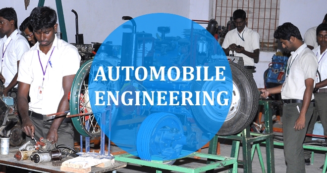 Automobile Engineering is a branch of engineering which deals with designing, manufacturing and operating automobiles. It is a segment of vehicle engineering which deals with motorcycles, buses, trucks, etc. It includes mechanical, electrical, electronic, software and safety elements.