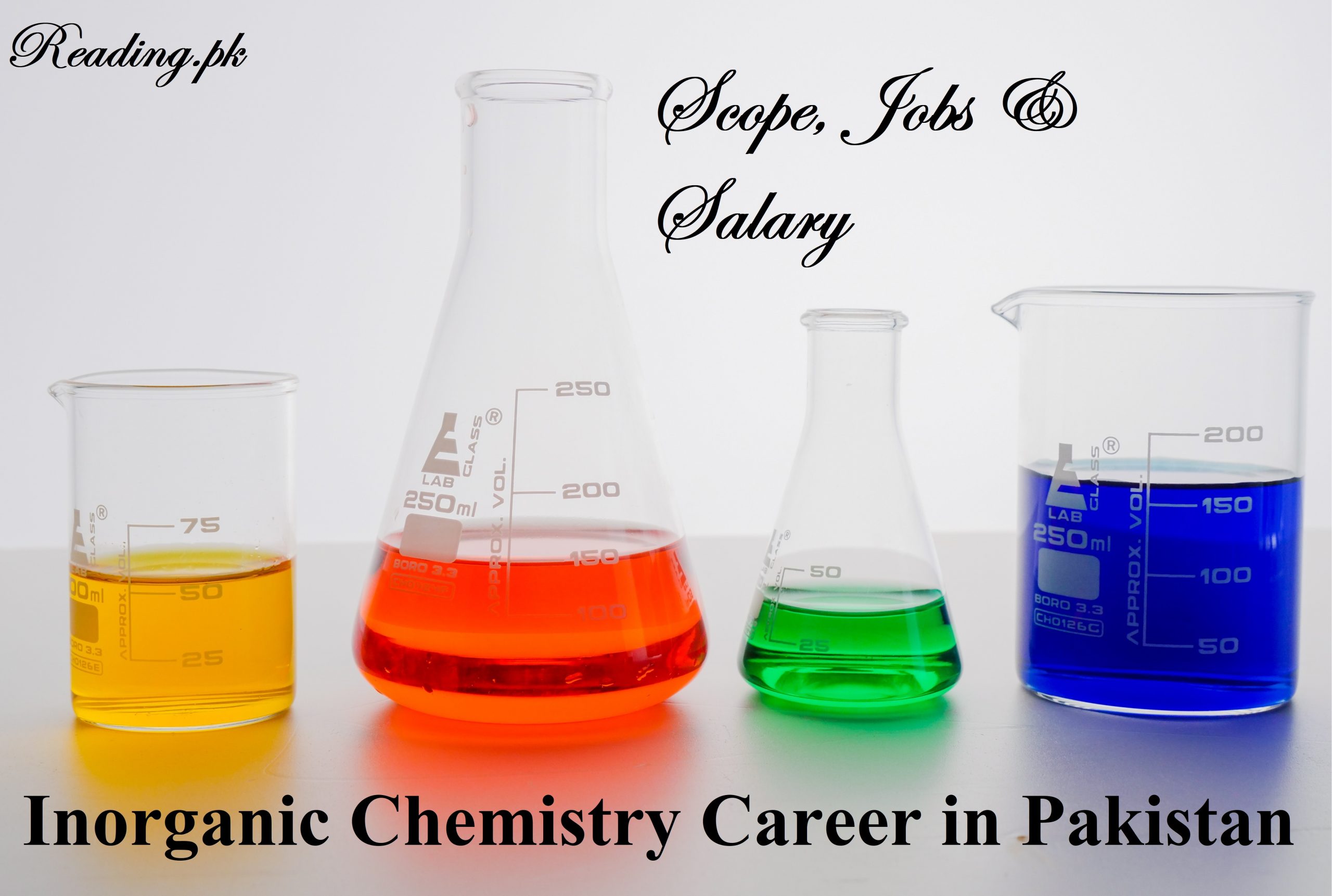 Inorganic Chemistry Career in Pakistan Scope and Salary