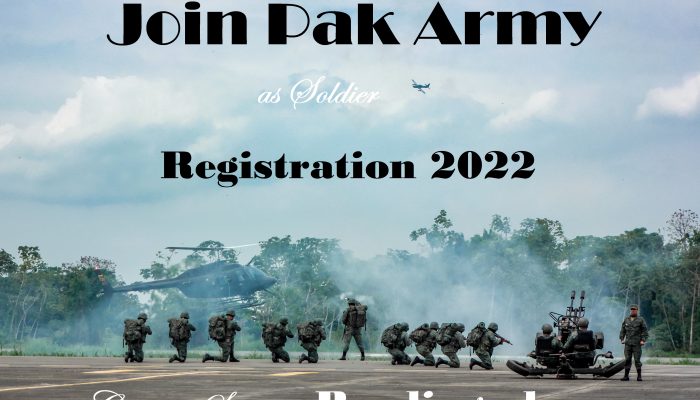 Join Pak Army as Soldier 2024 Apply Online | Pak Army Jobs