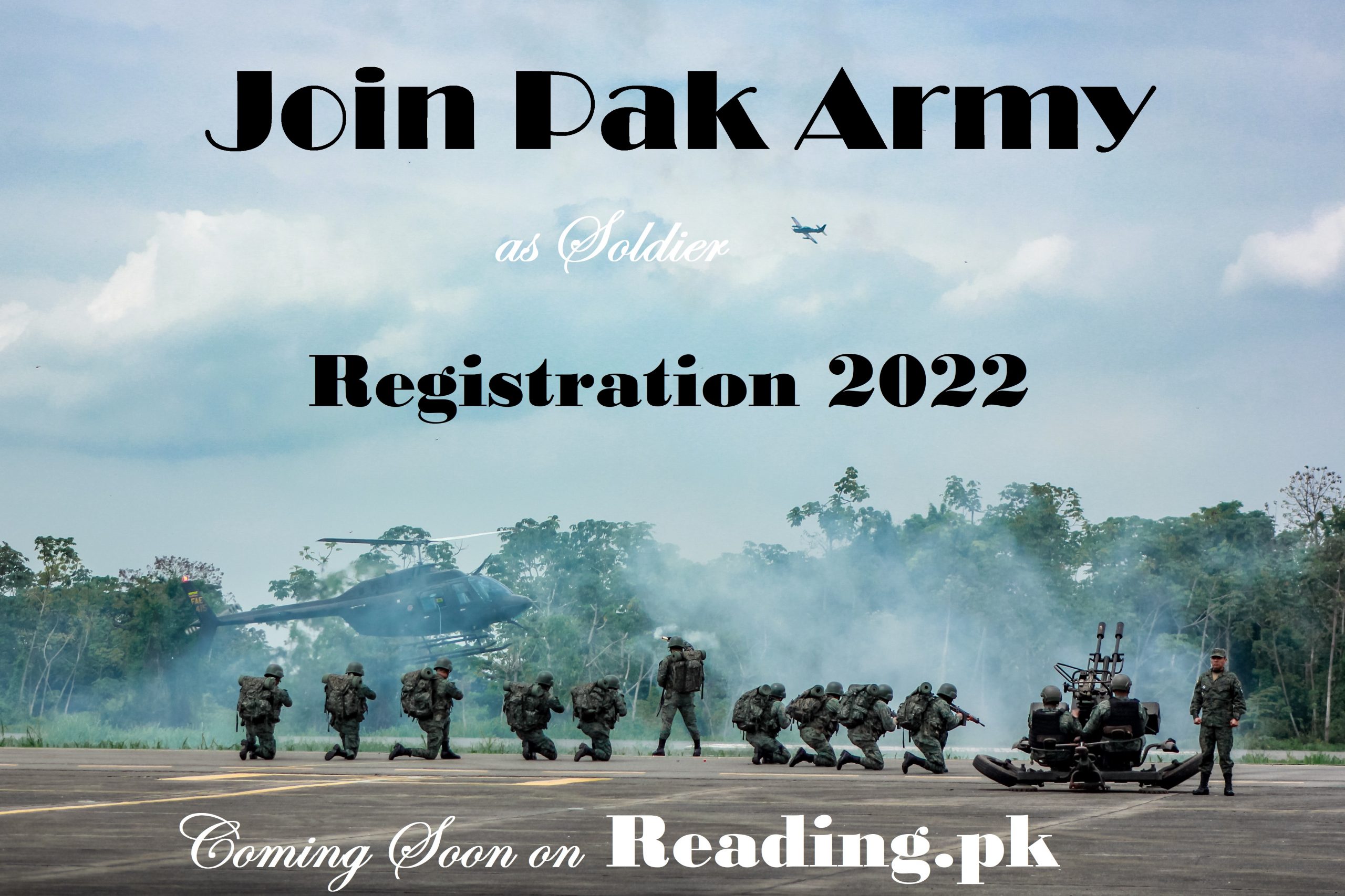 Join Pak Army as Soldier 2023 Apply Online | Pak Army Jobs