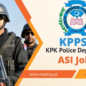 KPPSC ASI Jobs 2024 Apply Online | KPK Police Department