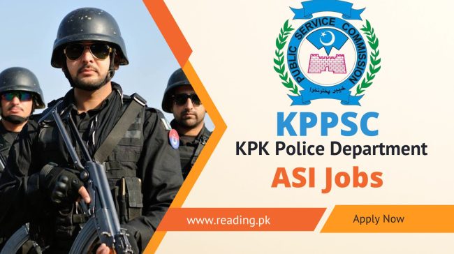 KPPSC ASI Jobs 2023 Apply Online | KPK Police Department