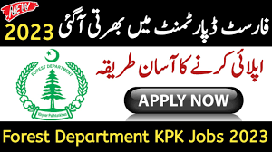 KPK Forest Department Jobs 2024 Apply Online