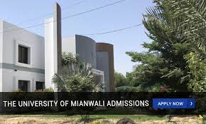 UOM University of Mianwali Fall Admissions 2024 Application Form Download 