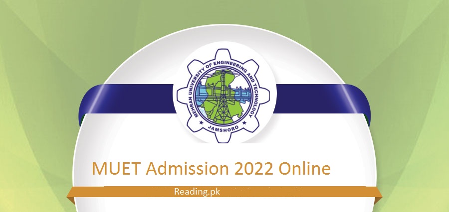 MUET Admission 2024 Online Apply - www.muet.edu.pk