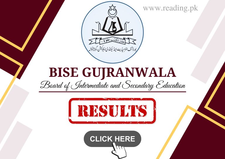 BISE Gujranwala Board Result 2024 Online www.bisegrw.edu.pk