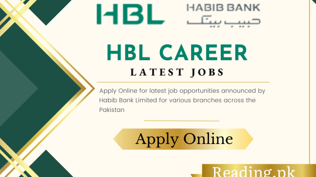 HBL Jobs 2024 Apply Online | Habib Bank Limited Career
