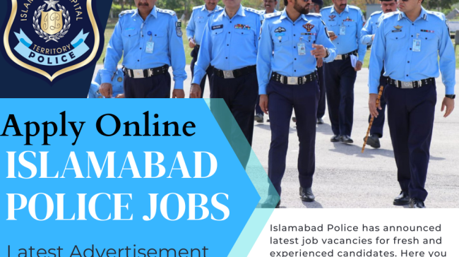 Islamabad Police Jobs 2023 Apply Online | ICT Police Jobs