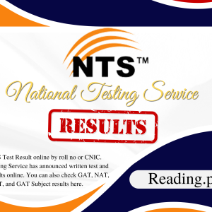 NTS Test Result 2023 Check Online by CNIC | www.nts.org.pk