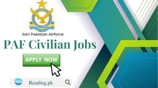 PAF Civilian Jobs 2024 Apply Online | www.joinpaf.gov.pk
