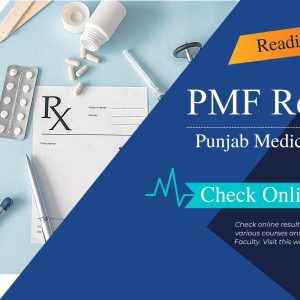 PMF Result 2023 Check Online