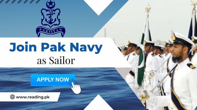 Join Pak Navy as Sailor 2023 Online Registration Latest Jobs