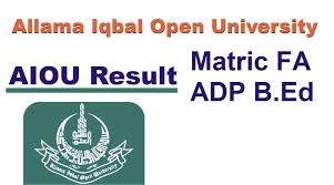 AIOU Result 2023 By Roll No and Name | www.aiou.edu.pk