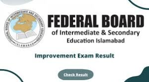 Fbise Improvement Result 2024 2nd Annual Federal Board