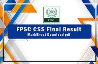 FPSC CSS Exams Result 2024 Check Online