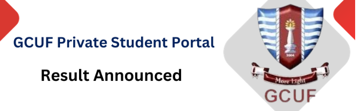GCUF Private Student Portal Result 2024 Announced
