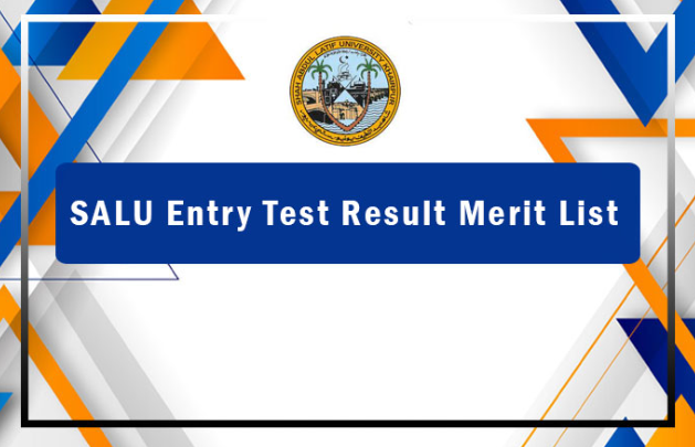 SALU Entry Test Result 2024