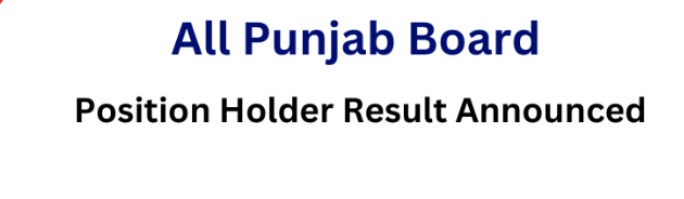 All Punjab Board 2nd Year Topper Name 2024