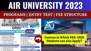 Air University Islamabad Admissions Spring 2024 Last Date