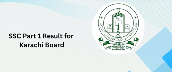 SSC Part 1 Result 2024 Karachi Board