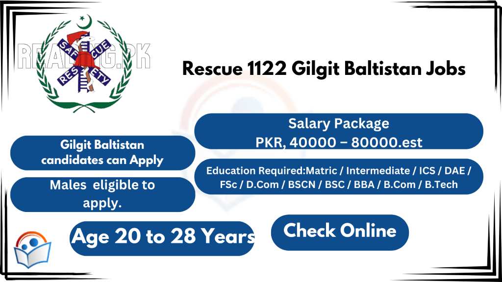 Rescue 1122 Gilgit Baltistan Jobs