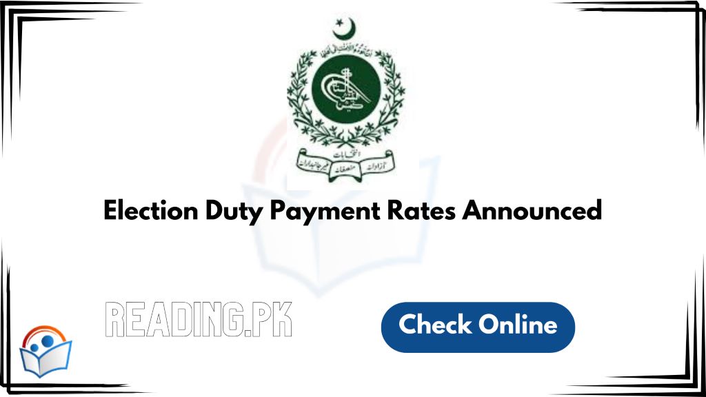 General Election Duty Payment