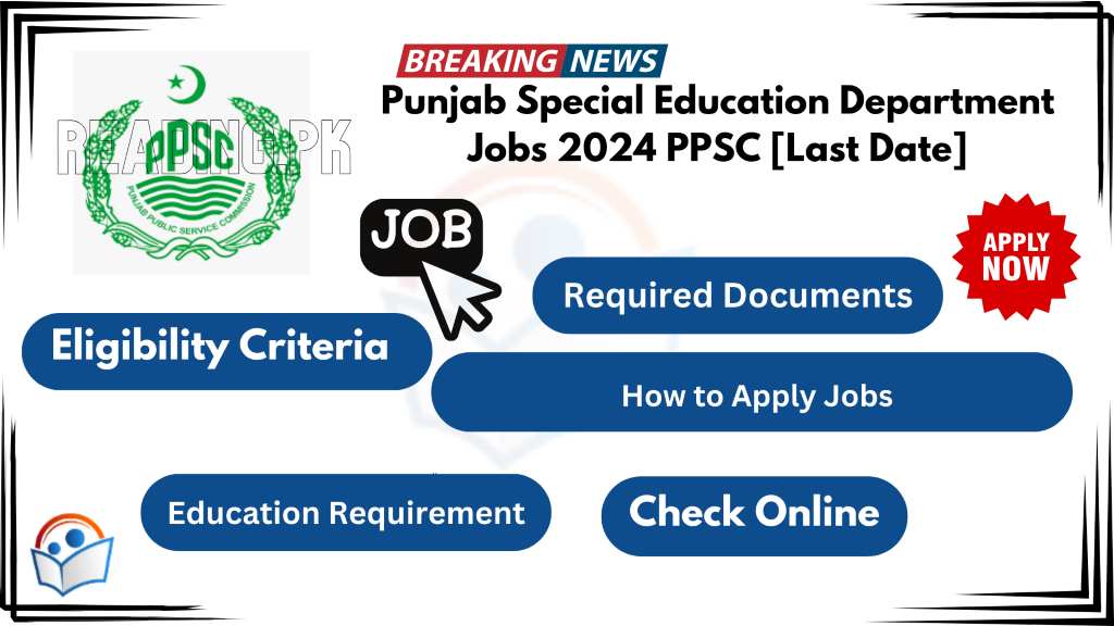 Punjab Special Education Department Jobs
